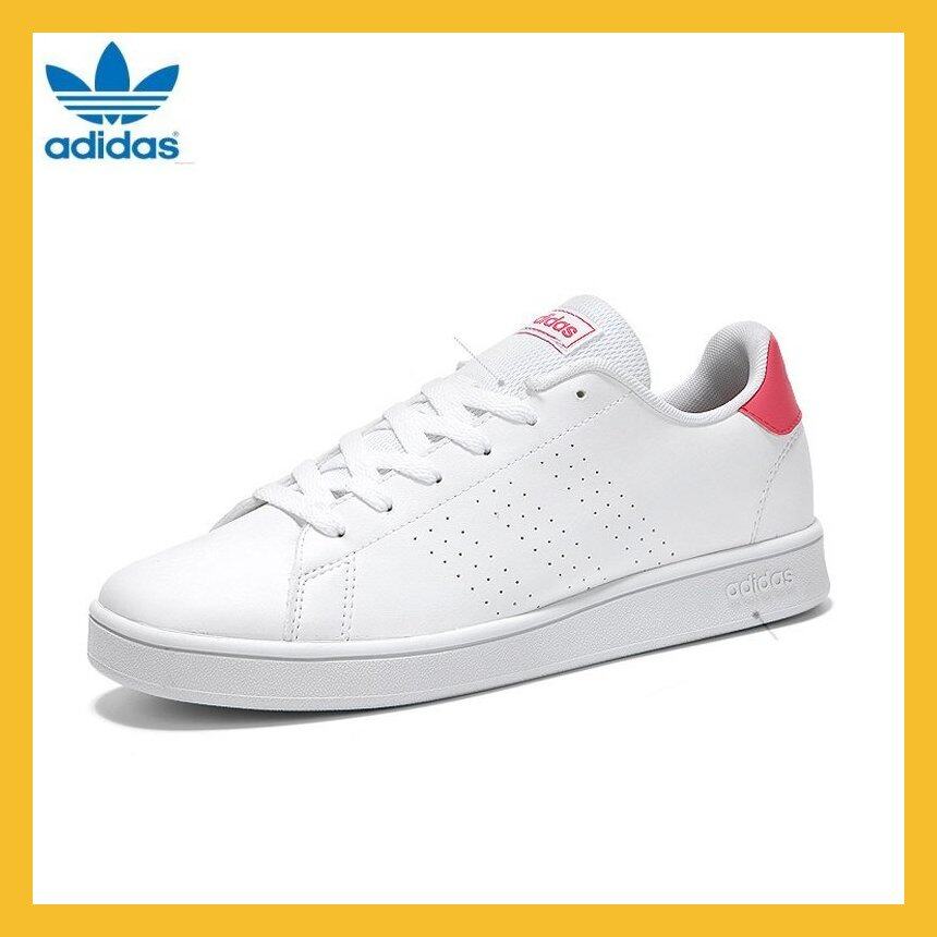 Limited time discount Adidas Advantage EF0211 White Real Pink Shoes Size mm Girls Women Sneakers Lazada