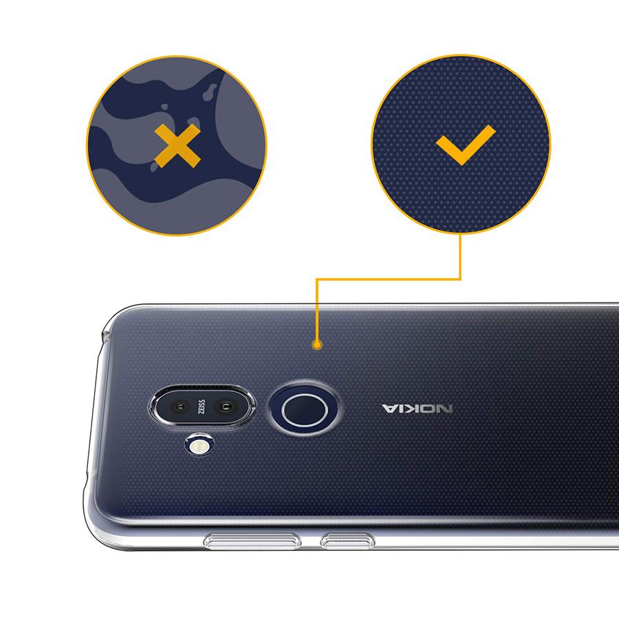 Ốp Lưng Silicon Trong Suốt Cho Nokia X7, Ốp Lưng Nokia 8.1