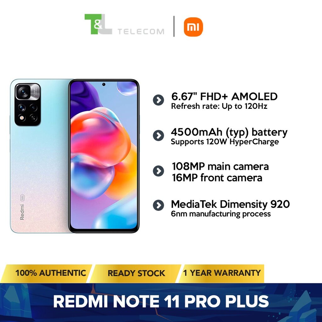 redmi note 11 pro mediatek dimensity 920