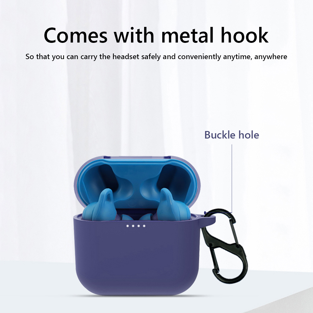 Soft Silicone Case for Skullcandy Indy Evo Wireless Earbuds Box Protective Cover