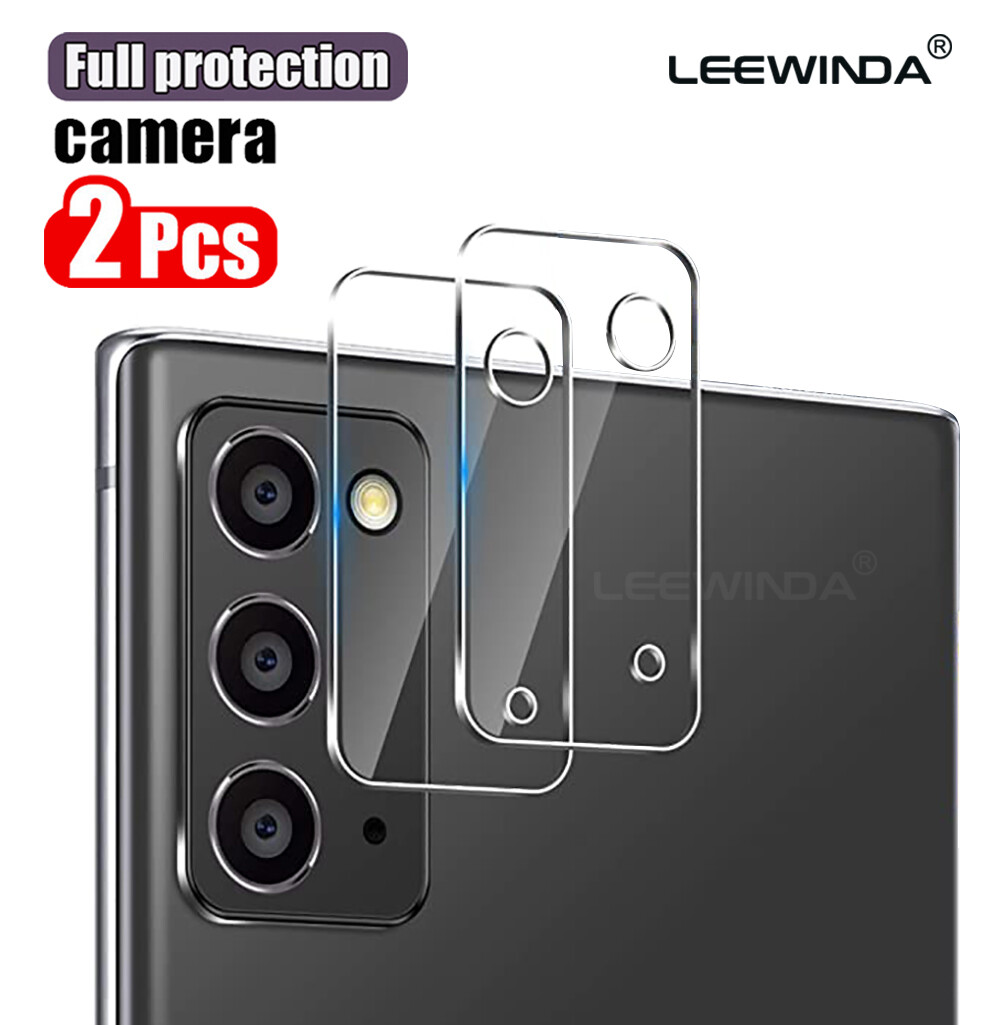 Leewinda 2pcs camera lens tempered glass, for samsung galaxy note 20 camera protector