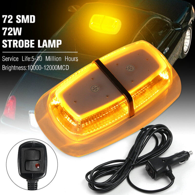 Đèn LED Khẩn Cấp 72, Cho Đèn Cảnh Báo Xe Hơi Nhấp Nháy Đèn Tín Hiệu Khẩn Cấp Cứu Thương Cảnh Sát Lính Cứu Hỏa Đèn LED Cảnh Báo Nhấp Nháy