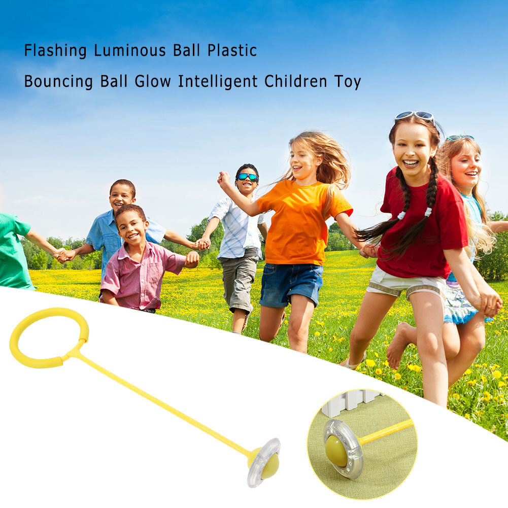 Flash jumping foot force ball jumping ball jumping ring jumping circle QQ H