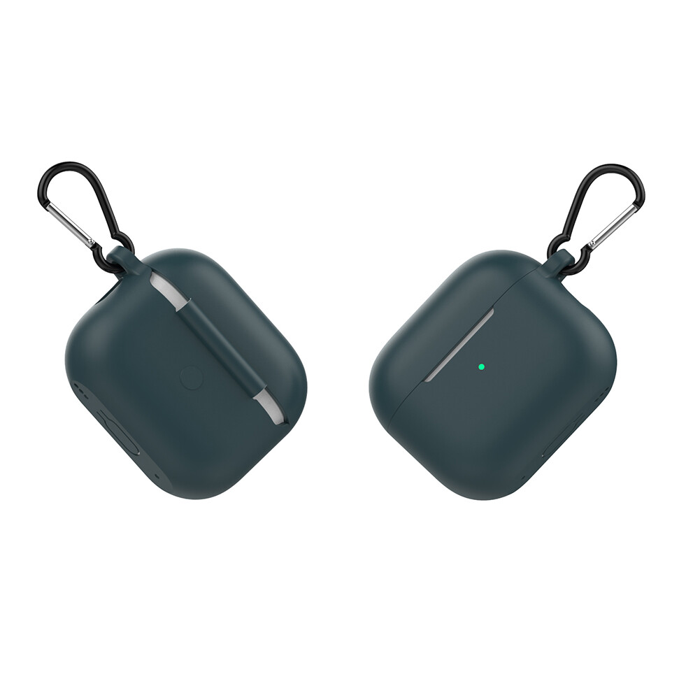 Elastic Silicone Headset Protective with Lanyard Hokk Wireless Headphone Protector Anti-lost Bluetooth-compatible Headset Case for Apple Airpods Pro 2