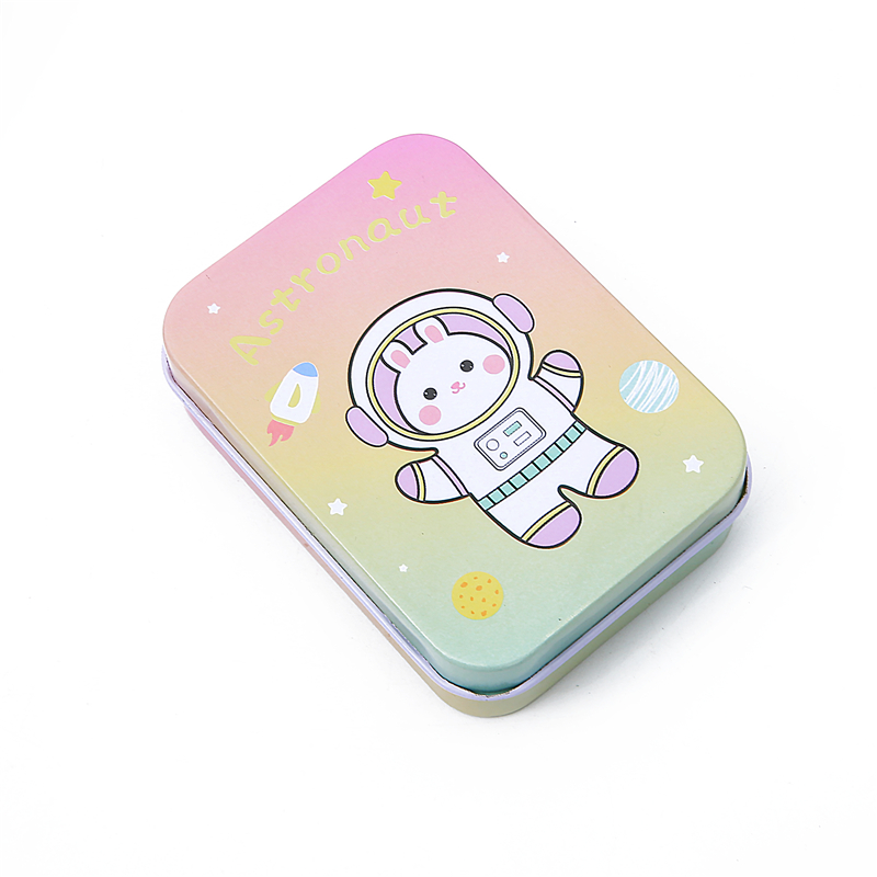 New Vintage Cartoon Tin Box Sealed Jar Packing Boxes Jewelry Candy Box Small Storage Cans Coin Earrings Headphones Gift Box