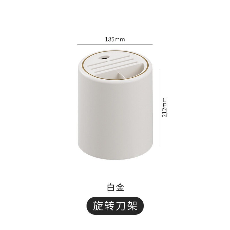 Countertop đa chức năng đũa đèn tuýp sang trọng hộp lưu trữ cống dao nhà bếp chủ nhà bếp quay Dao Chủ kệ