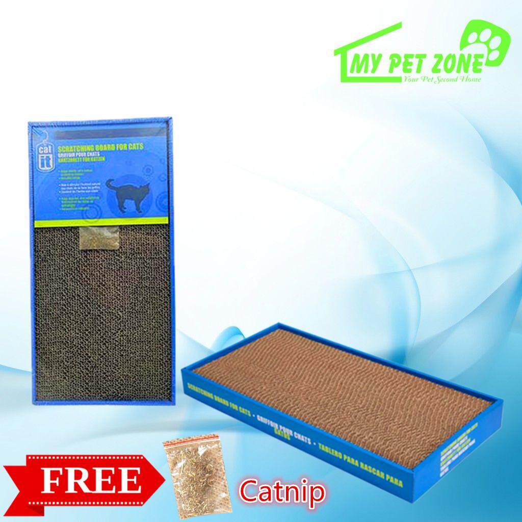 catit scratcher with catnip