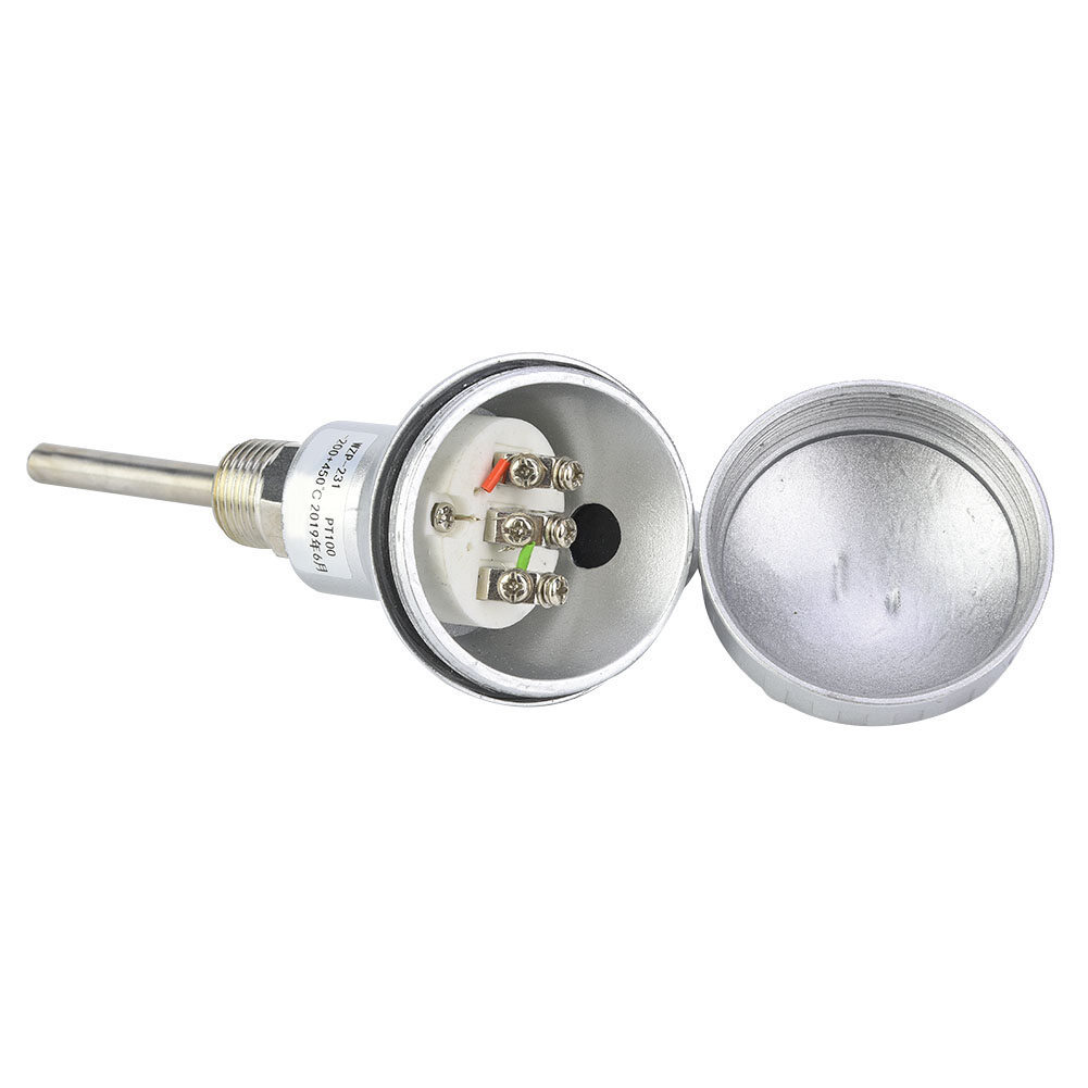 Zonejoy Đầu Dò Cảm Biến Nhiệt Độ RTD PT100, Đầu Cực Cặp Nhiệt Điện NPT 1/2"