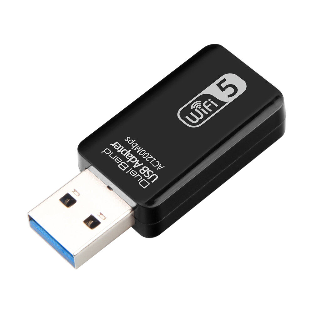 KEBETEME Bộ Chuyển Đổi USB WiFi Không Dây 1200Mbps Bộ Chuyển Đổi Lan WIFI USB 2.4 Băng Tần Kép 3.0G/5Ghz Dongle 802.11ac Cho Máy Tính Xách Tay Máy Tính Để Bàn