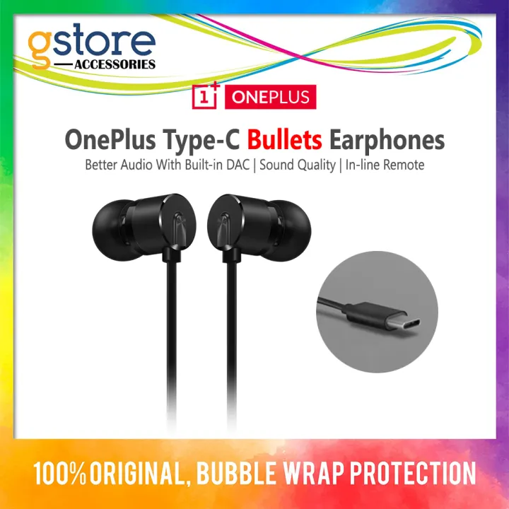 oneplus type c bullets earphones warranty