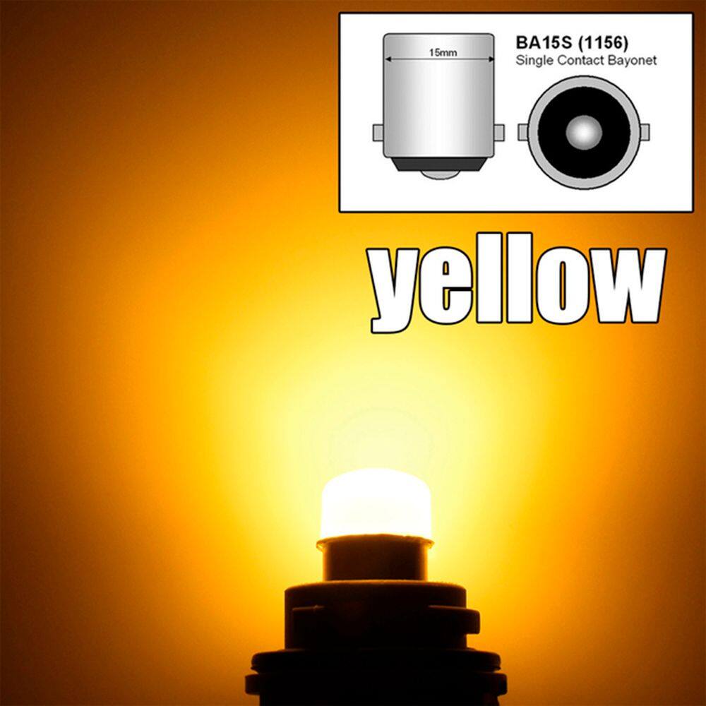 Npdtn 2pcs bay15d brake led auto car light bulb light source turn signal lamp