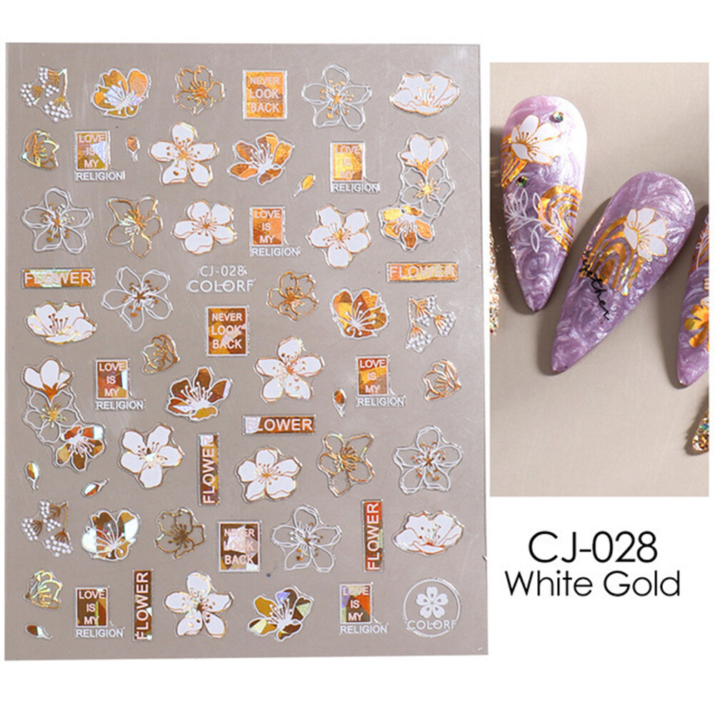 BEAUTYBIGBANG Adhesive Sticker Nail Design Art Decorations Nail Art Accessories Nail Stickers