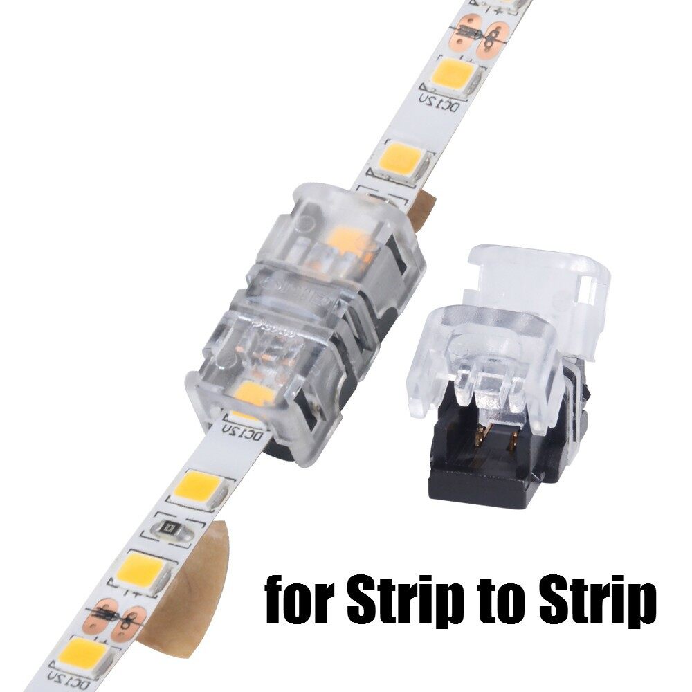 5pcs 2/3/4/5pin rgbw led strip connector for single rgb rgbw 3528 5050 ws2812b led strip to wire strip connection terminal