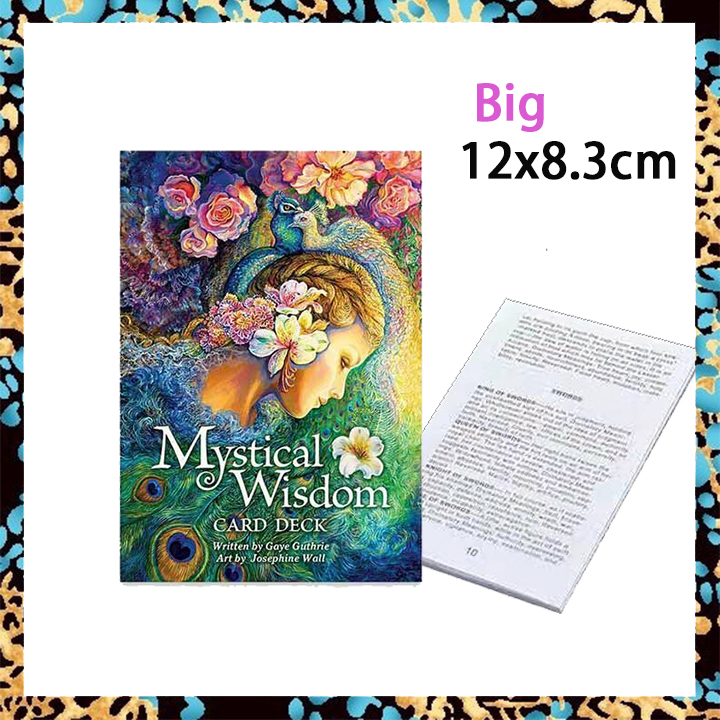 The seed-and sickle oracle card | standard big size 12x7cm | 55 tarot cards