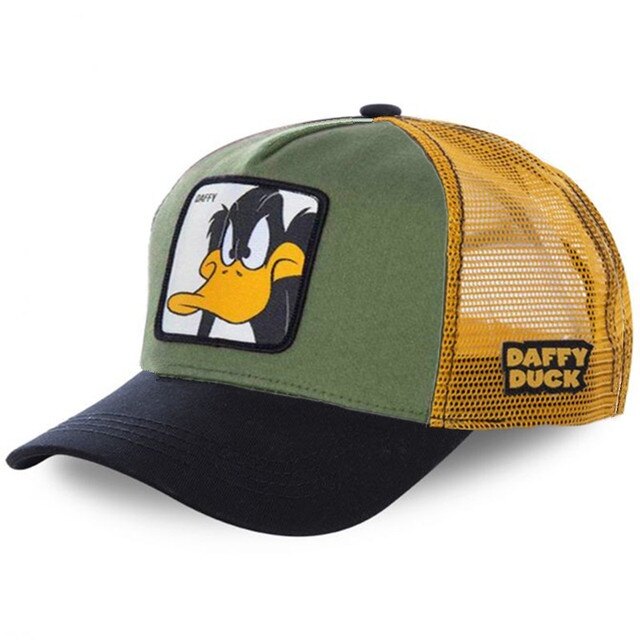 Anime Trucker Hat Men's Hat Women/SpongeBob SquarePants Baseball Cap Snapback