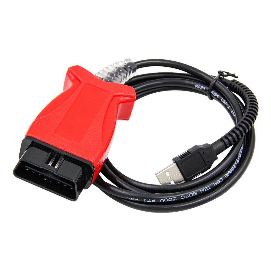 Terbaik Penjual Auto Diagnostik Mobil Alat Pemindai Protokol Volvo + Toyota + JLR OBD2 Jalur Kabel USB