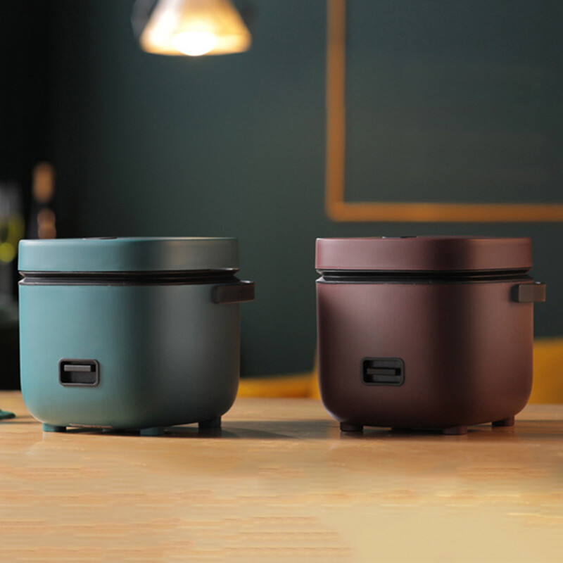 Kudixiong device household mini rice cooker mini rice cooker 1.2l rice cooker household mini positive displacement 1.2l suitable for diets 1-2 person automatic heat preservation, frying Pan non-stick material, environmental protection