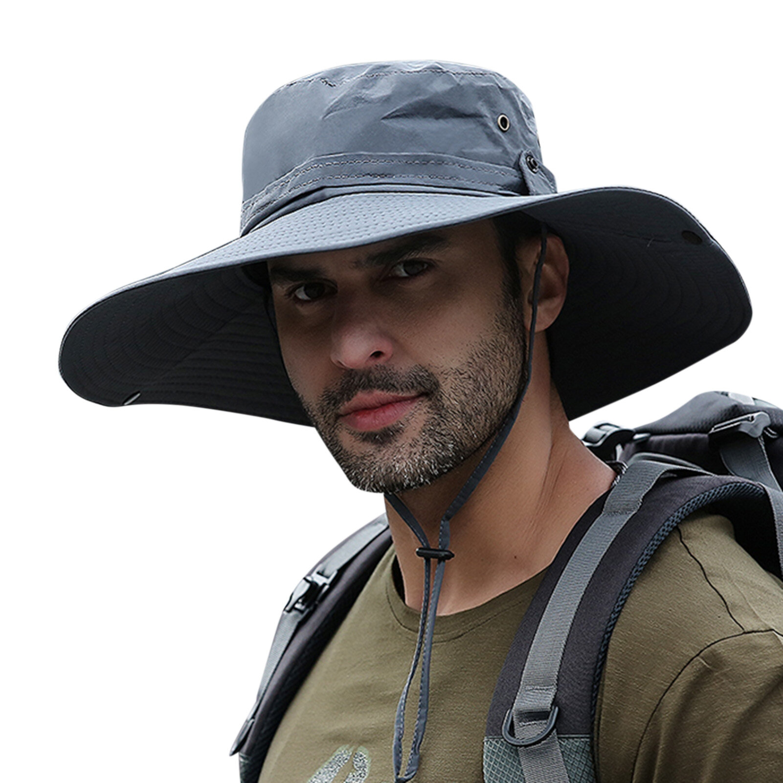 Lebar Perlindungan UV Topi Ember Lipat 