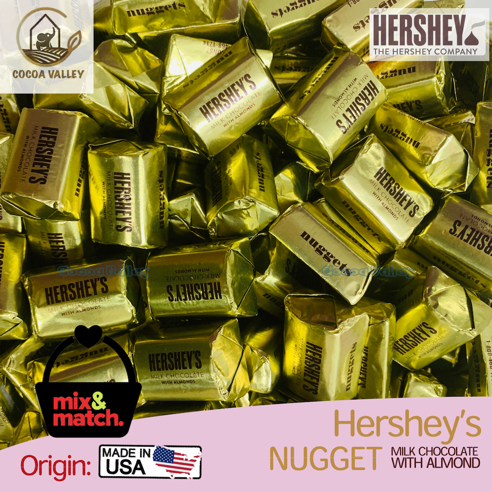 [Mix & Match] Hershey's Nugget Milk Chocolate with Almonds (Made in