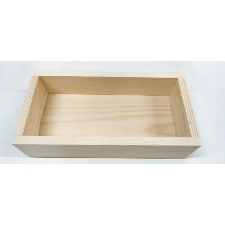 pine wood box