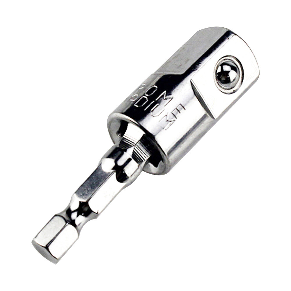 1 / 2 3 / 8 1 / 4 Air Screwdriver Universal Joint Hexagon Handle Square Head Sleeve Conversion Tool Connecting Rod Electric Drill Socket Adapter