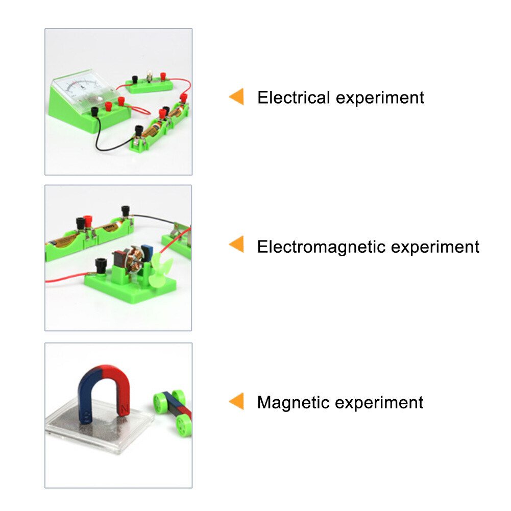Physics Labs Electricity Circuit Magnetism Experiment Kit for Junior High School