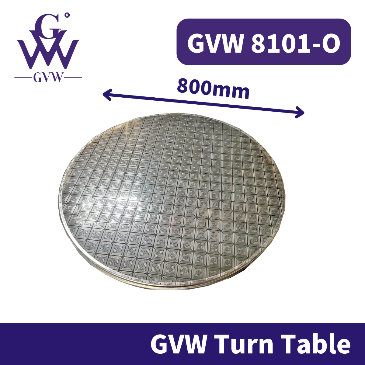 GVW TurnTable Stainless Steel Round Table Turn Table Working Table ...