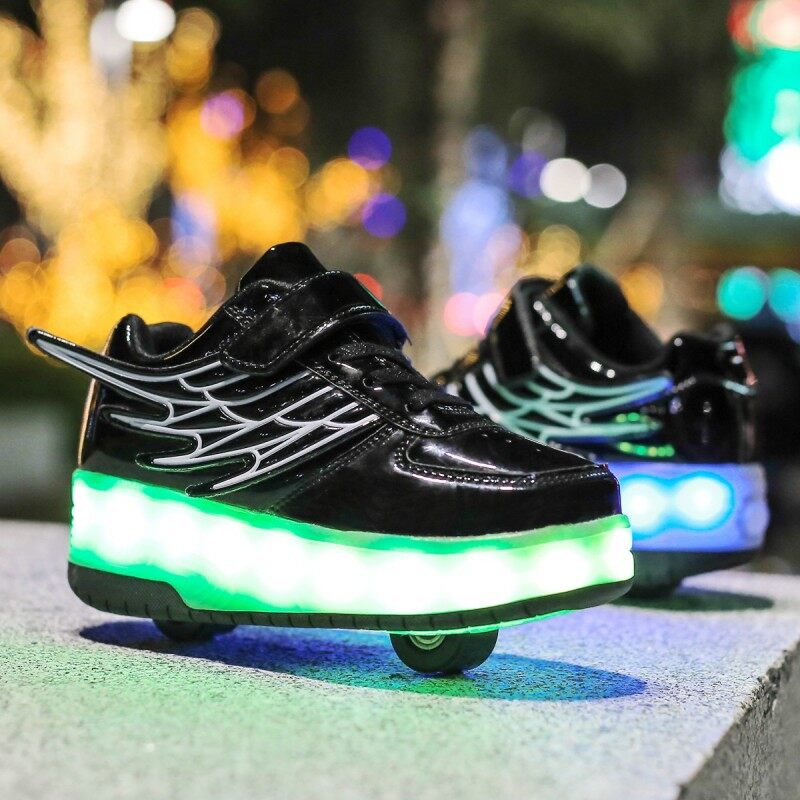 light up skate trainers