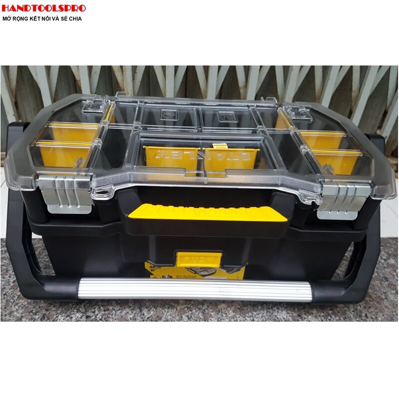 Thùng đồ nghề có khay đựng phụ kiện 55.6 x 32 x 24.9 см stanley stst1-70317