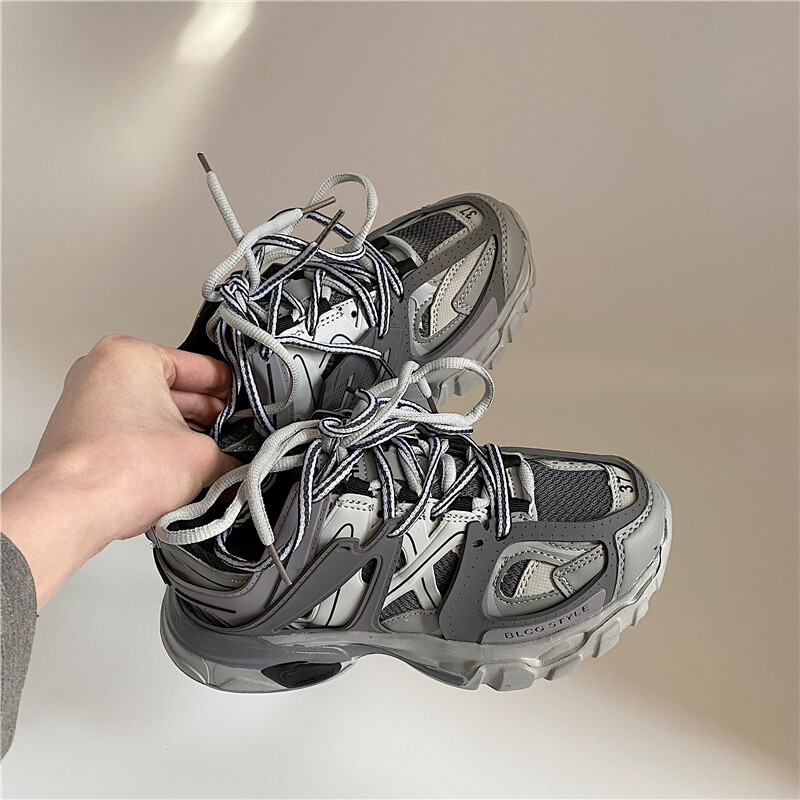 ins super fire old shoes student Korean casual couple sports shoes retro wild Hong Kong style men and women shoes 2020 trend ﹩