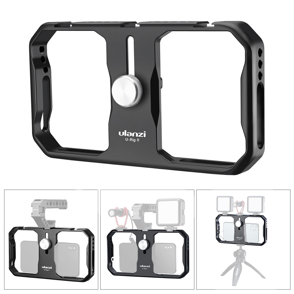 Ulanzi U-Rig II Universal Metal Video Cage for Smartphone Filmmaking ...