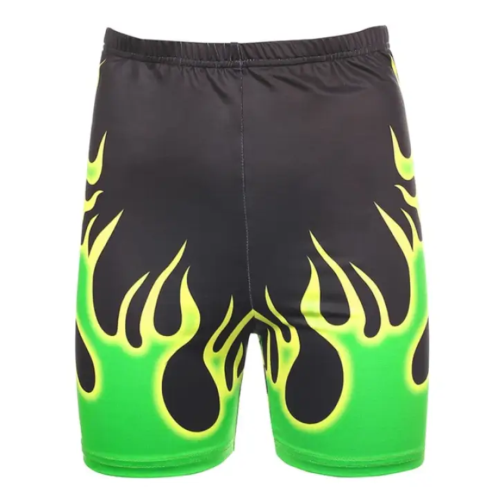 flame cycling shorts