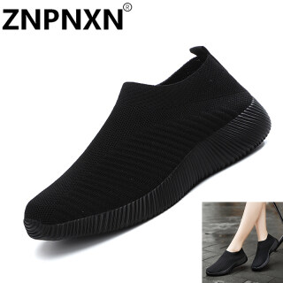 ZNPNXN Hàn Quốc Giản Dị Giày Lười Đế Bằng Giày Đối Với Phụ Nữ Lái Xe Giày Nữ Cỡ Lỡn 35 thumbnail