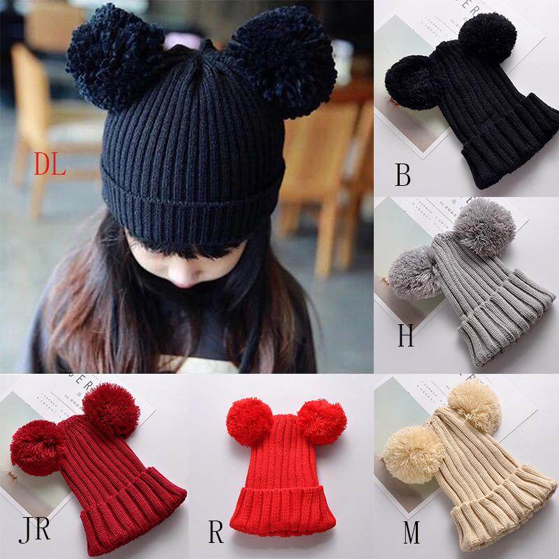 Cute Toddler Kids Girl/&Boy Baby Infant Winter Warm Crochet Knit Hat Beanie Cap