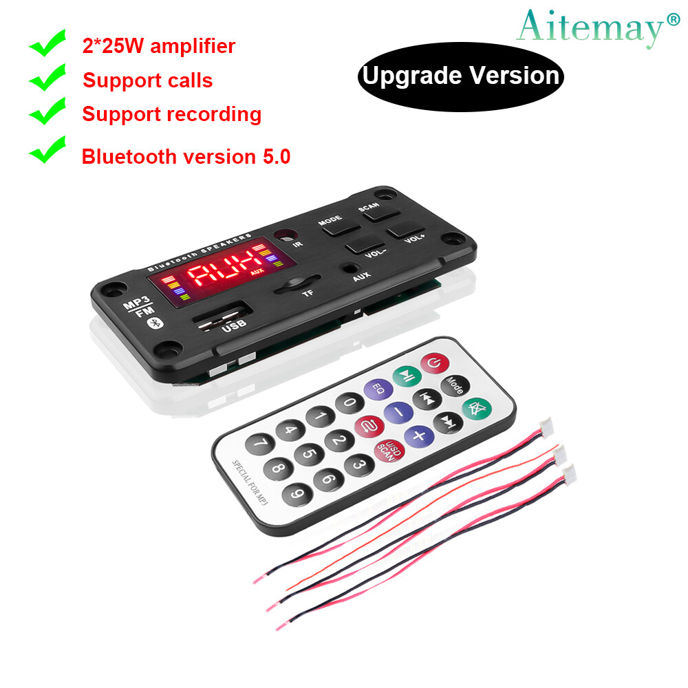 Aitemay Mạch Khuếch Đại 50W Bộ Giải Mã MP3 Mô