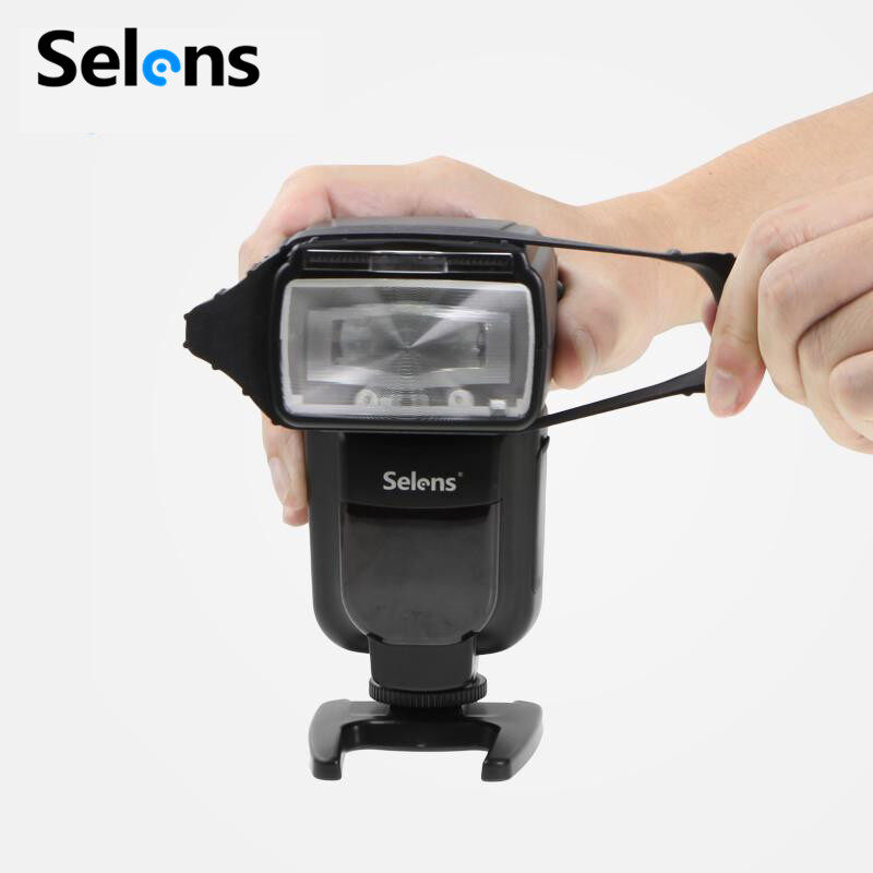 Selens Kẹp Dây Cao Su Điều Chỉnh Đèn Flash, Cho Lưới Tổ Ong Nảy Hình Cầu
