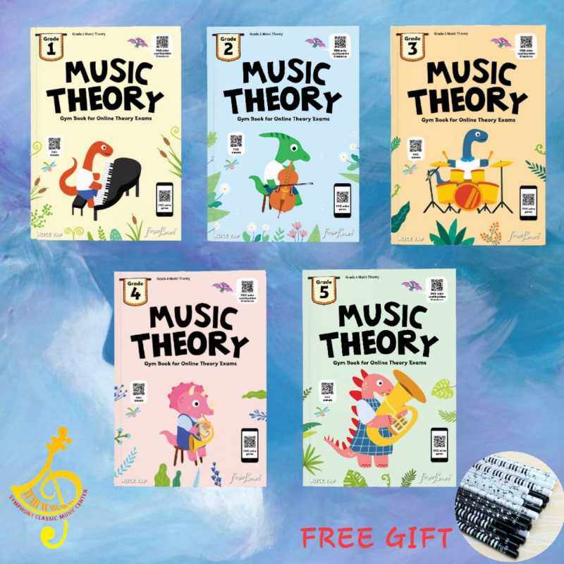 MUSIC THEORY GYM BOOK FOR ONLINE THEORY EXAM ( GRADE 1-5) ALICE YAP Malaysia