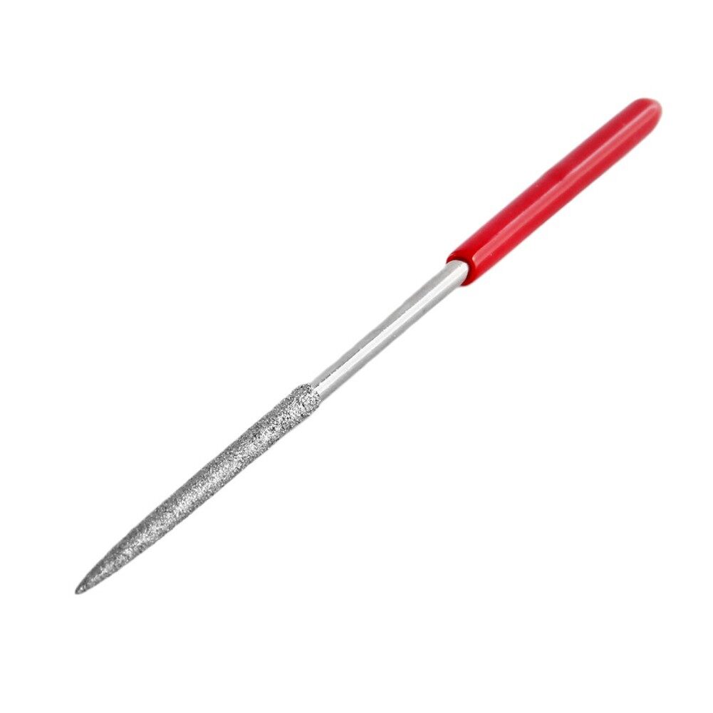 2pcs 3x140mm Round Diamond Needle File for Art Craft for Mechanics Electronics