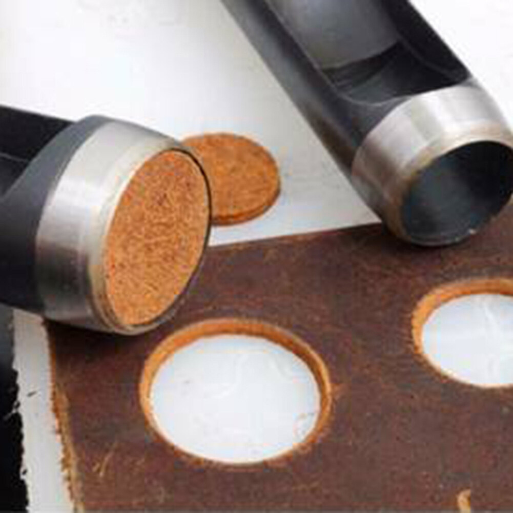 1-25mm Sharp Hollow Hole Round Punch Tool For Leather/paper/plastic/cork/belt