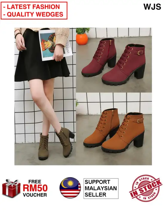 maroon boots ladies