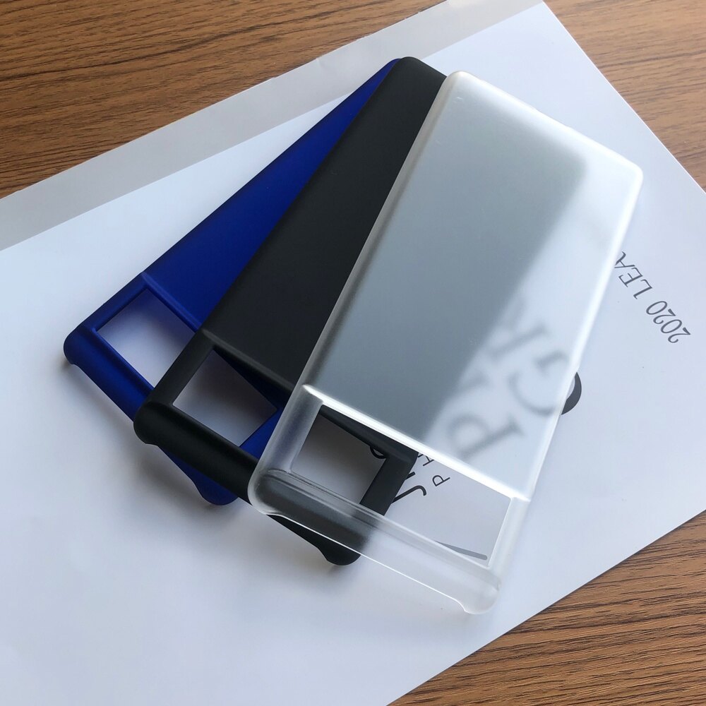 Ultra thin Matte Transparent Hard Phone Case For Google Pixel 7 6 Pro 6a Pro Anti-fingerprint PC Back Case Cover