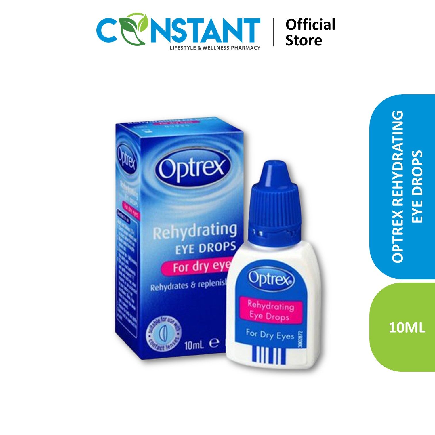 Optrex Rehydrating Eye Drops 10ml | Lazada