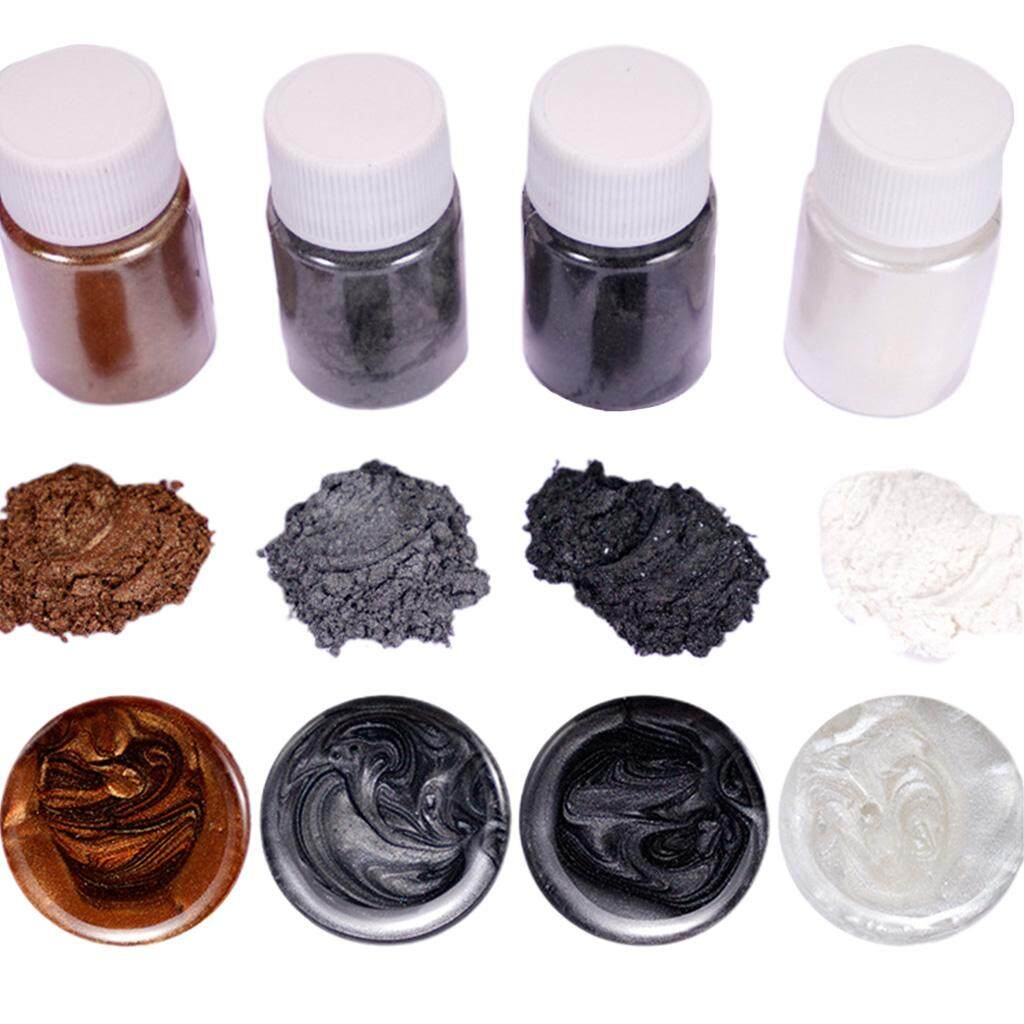 5 Pcs//Set Mixed Color Resin DIY Jewelry Making Craft Glowing Powder Luminous Pigment Set Crystal Epoxy Filling Material