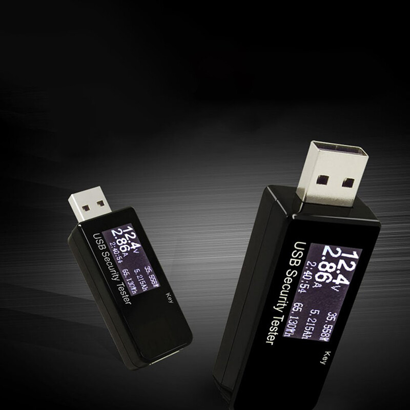 Mini USB Safety Tester LED Digital Voltmeter Ammeter Capacity Indicator Battery Voltage Charger Power Meter
