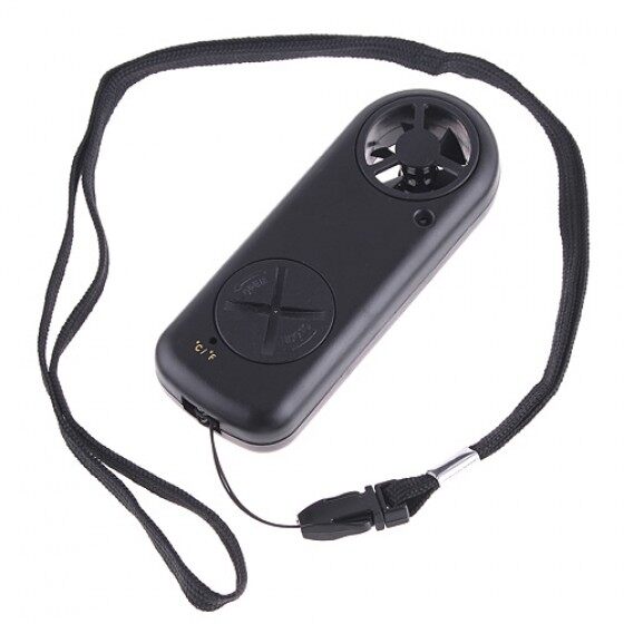 Mini LCD Digital Anemometer Wind Speed Air Velocity Temperature Measuring with Backlight