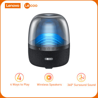 LECOO RS19 Bluetooth Không Dây Âm Thanh Vòm 360 Hiệu Ứng Đèn Thở Nhiều Màu thumbnail