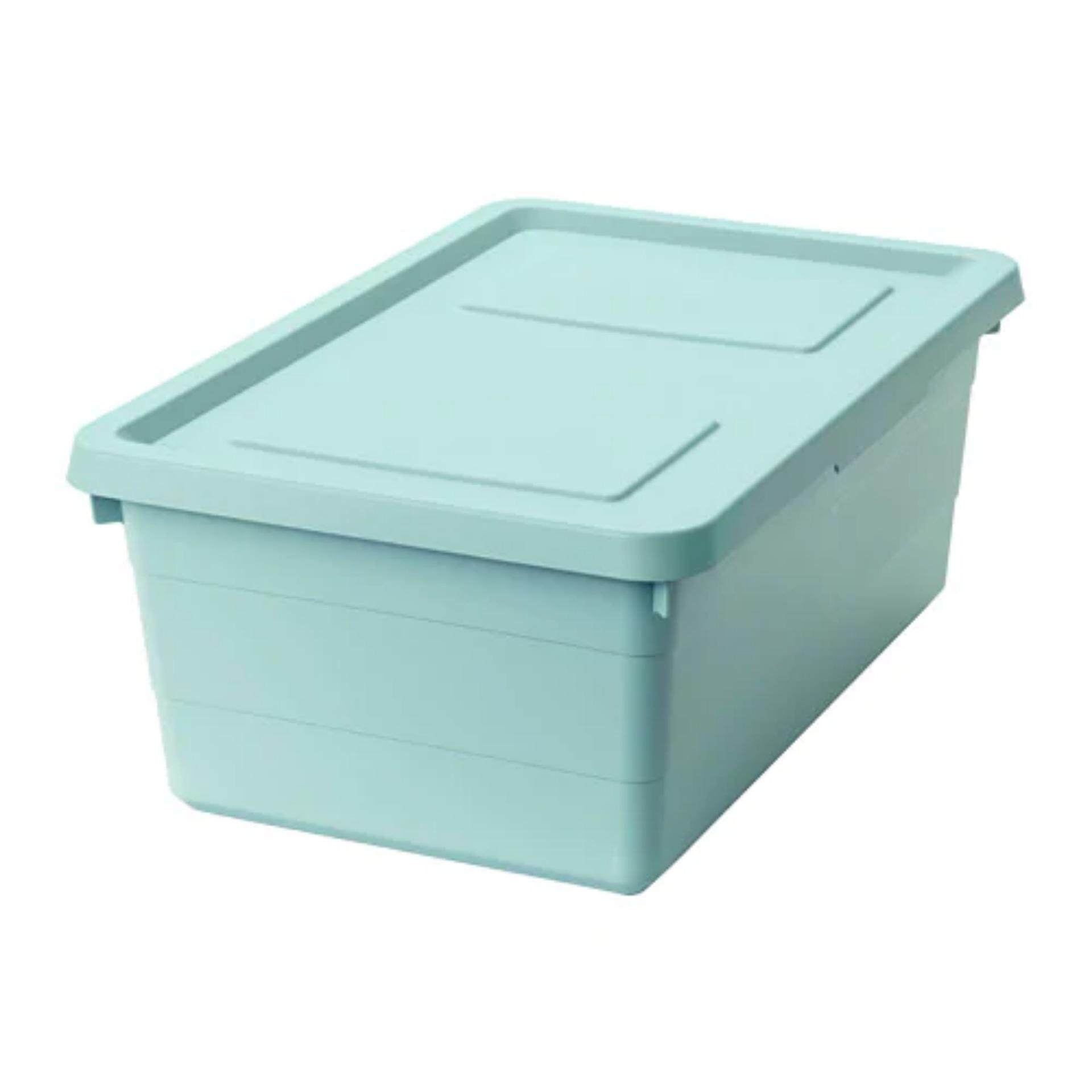 Ikea Socketbit Multipurpose Home Office Storage Box And Basket With Lid Um Size