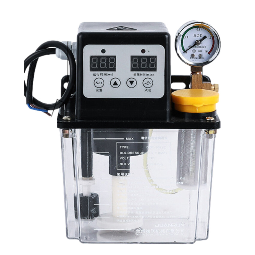 Automatic lubricating oil pump CNC lathe machine tool lubricator 220V electromagnetic lubricating pump
