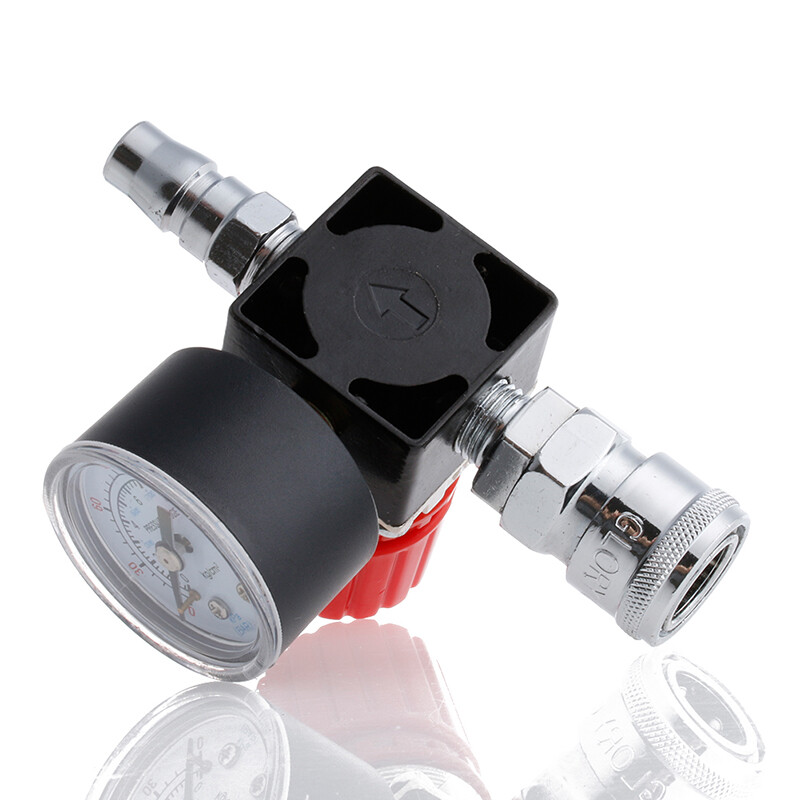 [Hot Sale] 1/4  Air Compressor Regulator Pressure Switch Control 180PSI Relief Valve Gauges