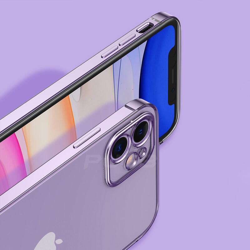 Ốp mạ gọng vuông cổ điển sang trọng cho iPhone 16 Pro Max 15 Pro Max 14 Pro Max 13 Pro max 11 Pro Max 12pro Max SE 2020 iPhone x XR XS Max 7 8 Plus 14 15 16 Plus Ốp vỏ lưng trong suốt mềm